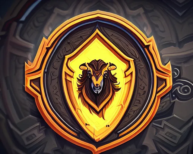 Image similar to ram esports logo vector art, deep focus, d & d, fantasy, intricate, elegant, highly detailed, digital painting, artstation, concept art, matte, sharp focus, illustration, hearthstone,