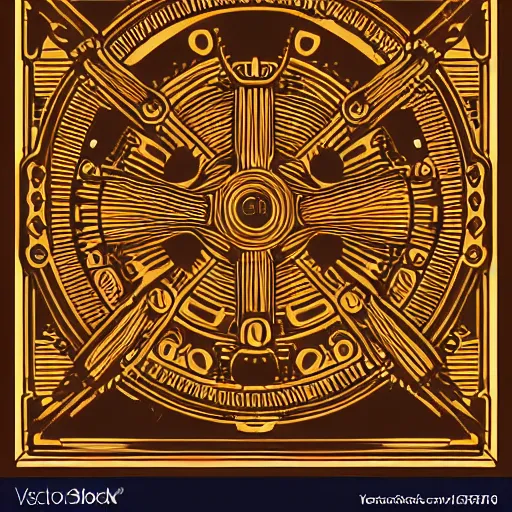 Image similar to steampunk graphic texture vector