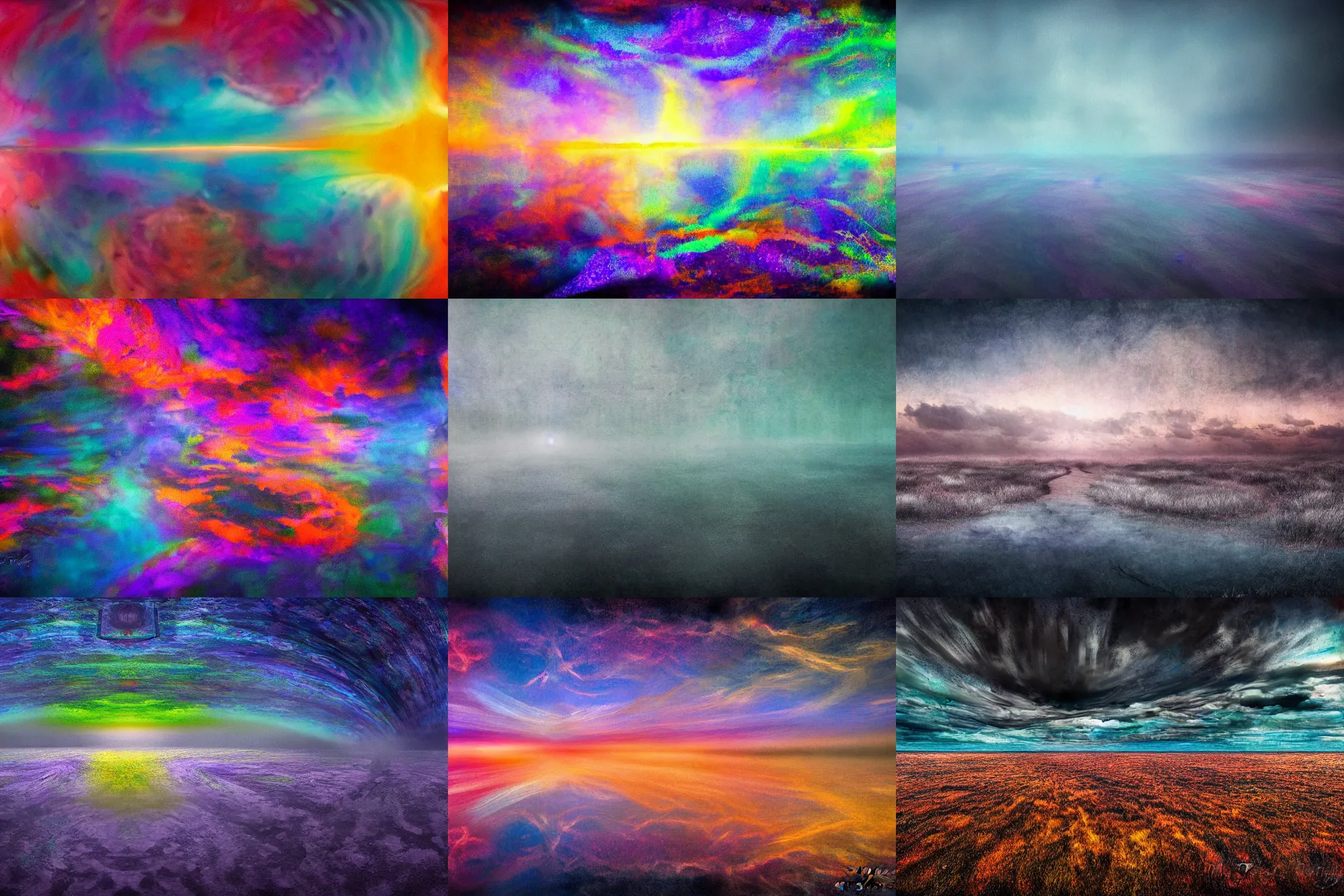 Image similar to Inner experience of the acid horizon, 4K, 8K stunning artwork, haunting, dreamy by Mark Kowaltzky