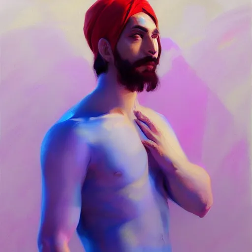 Prompt: persian prince by yanjun cheng