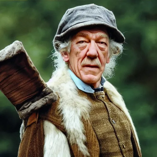 Image similar to Ian McKellen as Darby O’Gill in Darby O’Gill and the little people