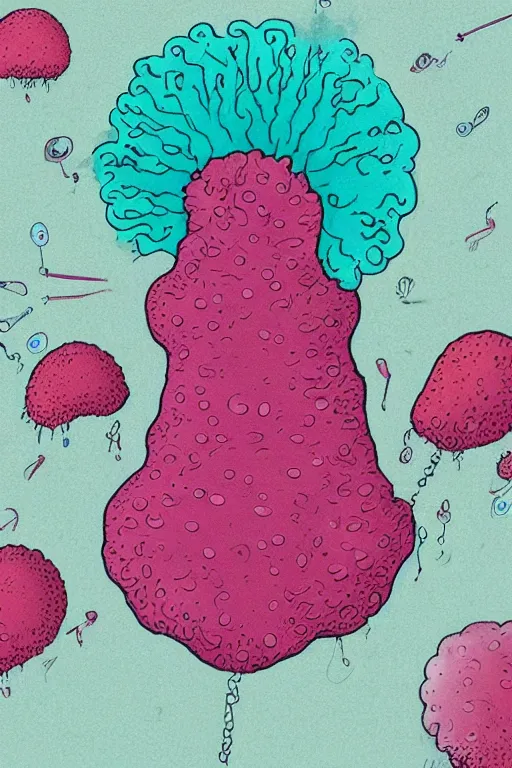 Image similar to plumbus, Protozoan
