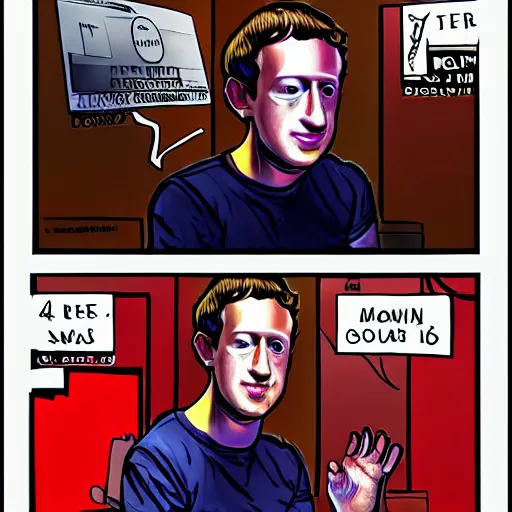 Image similar to mark zuckerberg in cyperpunk 2 0 7 7