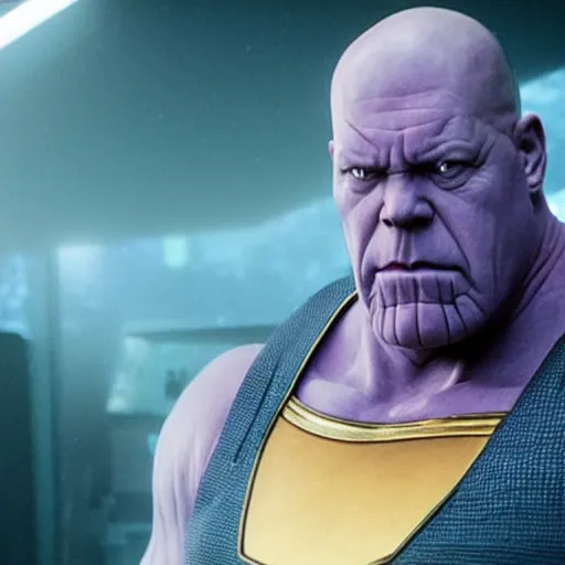 Prompt: hank schrader as thanos