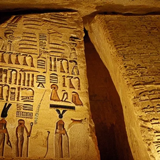 Prompt: the tomb of Khufu