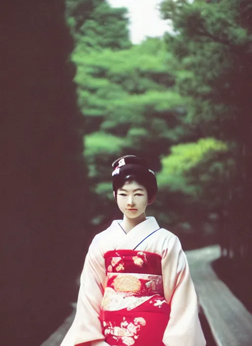 Image similar to Portrait Photograph of a Japanese Geisha Agfa Vista 200