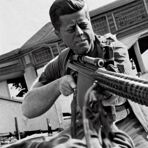 Image similar to jfk firing an m 2 4 9