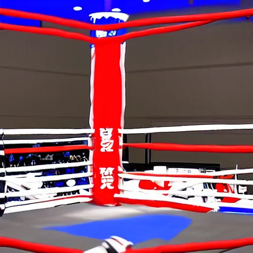 Image similar to hajime no ipo box fight, boxing in ring, 1v1 fight center stage, style of Hajime no Ipo, animated, high quality animation, HD