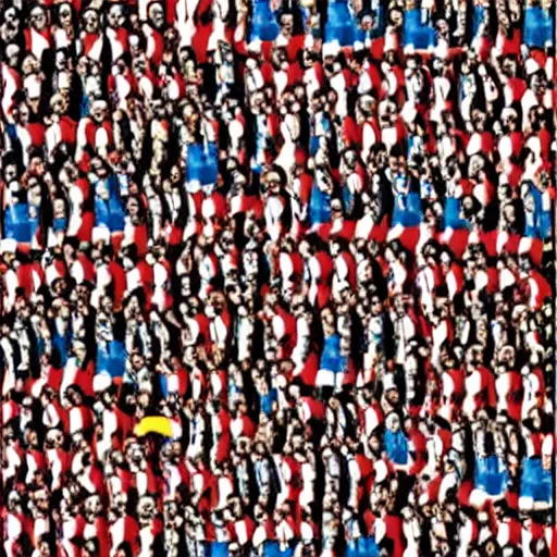 Image similar to where's waldo