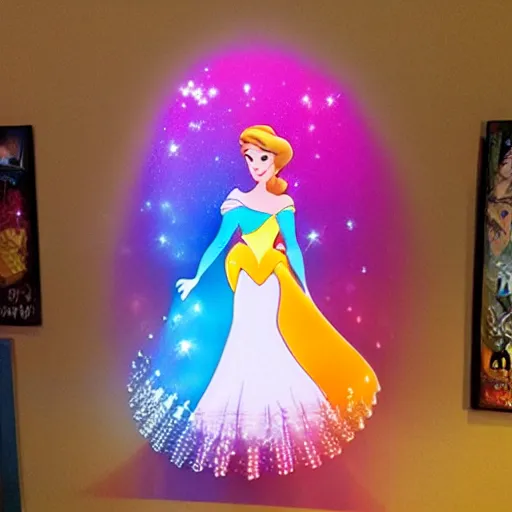 Image similar to rgb, Disney princess