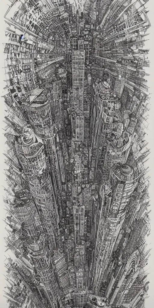 Image similar to city design by aaron horkey