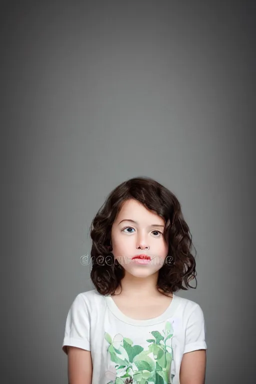 Prompt: beautiful cottagecore of a girl with short black curly hair, round face. Clean background. elegant. highly detailed, sharp, focus, illustration. Photo by Brian Ingram