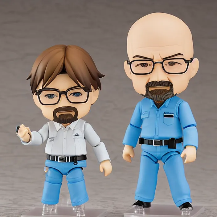 Image similar to Walter White, An anime Nendoroid of Walter White, figurine, detailed product photo