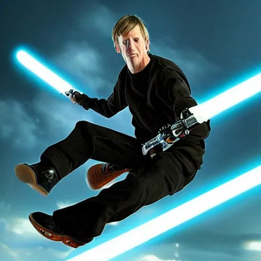 Prompt: “Tony Hawk in Star Wars”