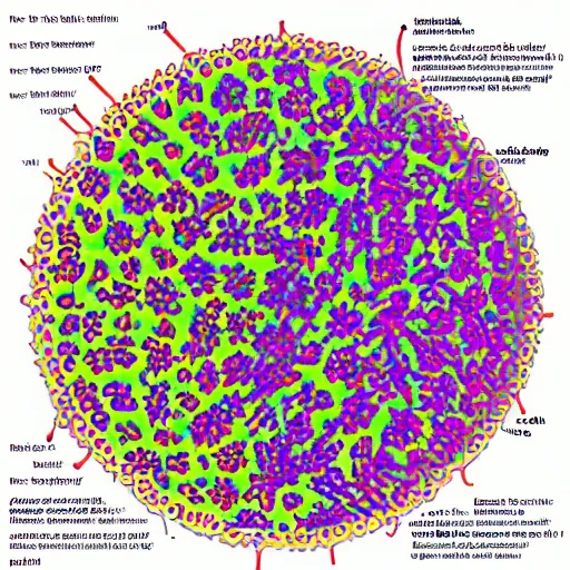 Image similar to microscopy of cell in metaphase except the chromosomes are replaced by tiny humans