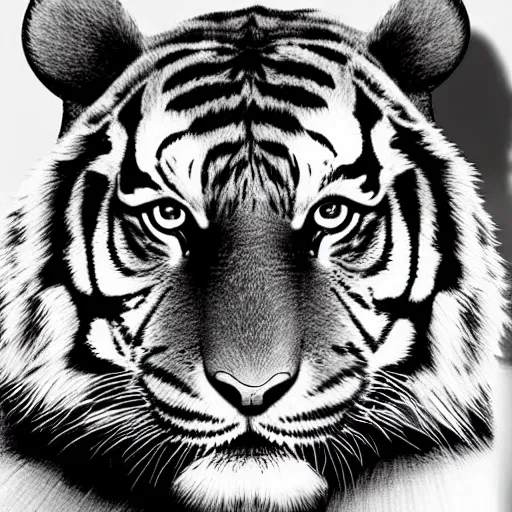 Image similar to ilustration from comic book called'tiger white'- realistic - photorealistic - hd - trending art comic artstation - ilustrator - detailed