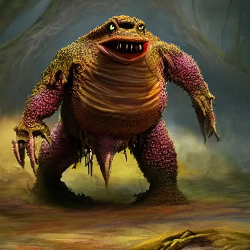 Image similar to the jim henson company creates a zergling concept creature.