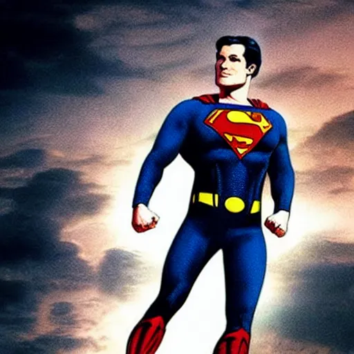 Prompt: superman movie directed by christopher nolan, art style like 3 0 0 spartans
