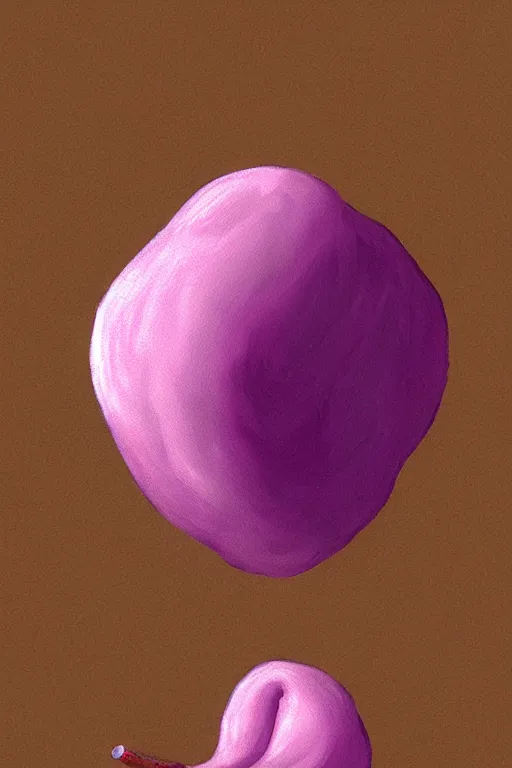 Image similar to plumbus, digital painting