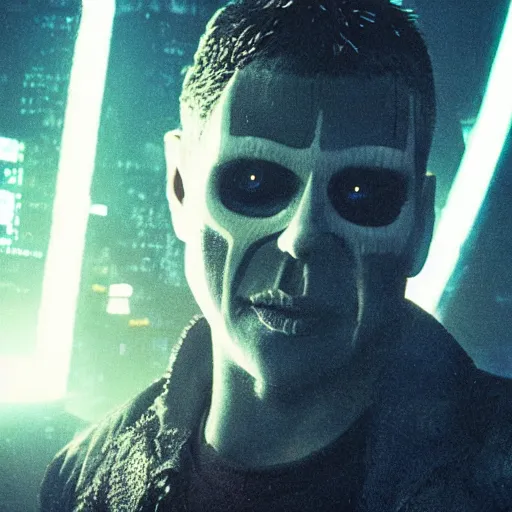 Image similar to sans in blade runner