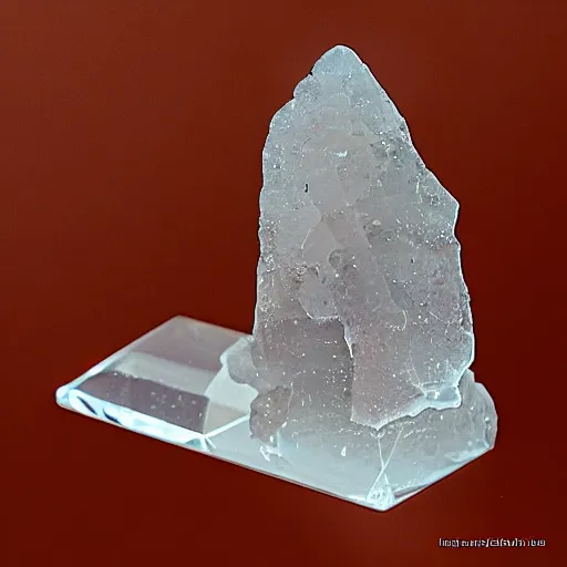 Image similar to clear quartz crystal formation diagram