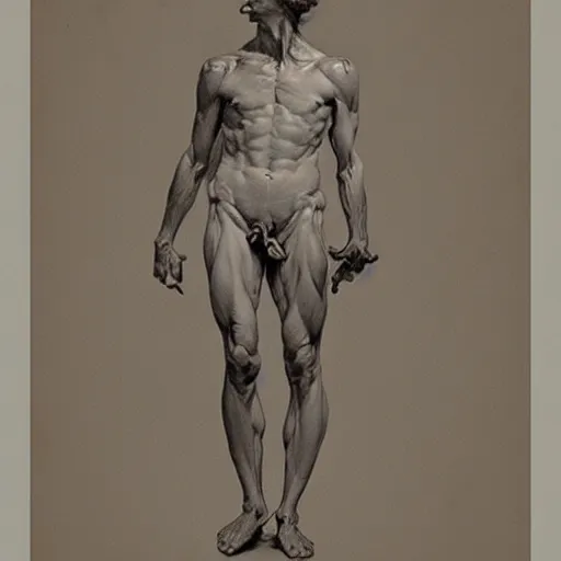 Image similar to Jacques-Louis David anatomy study