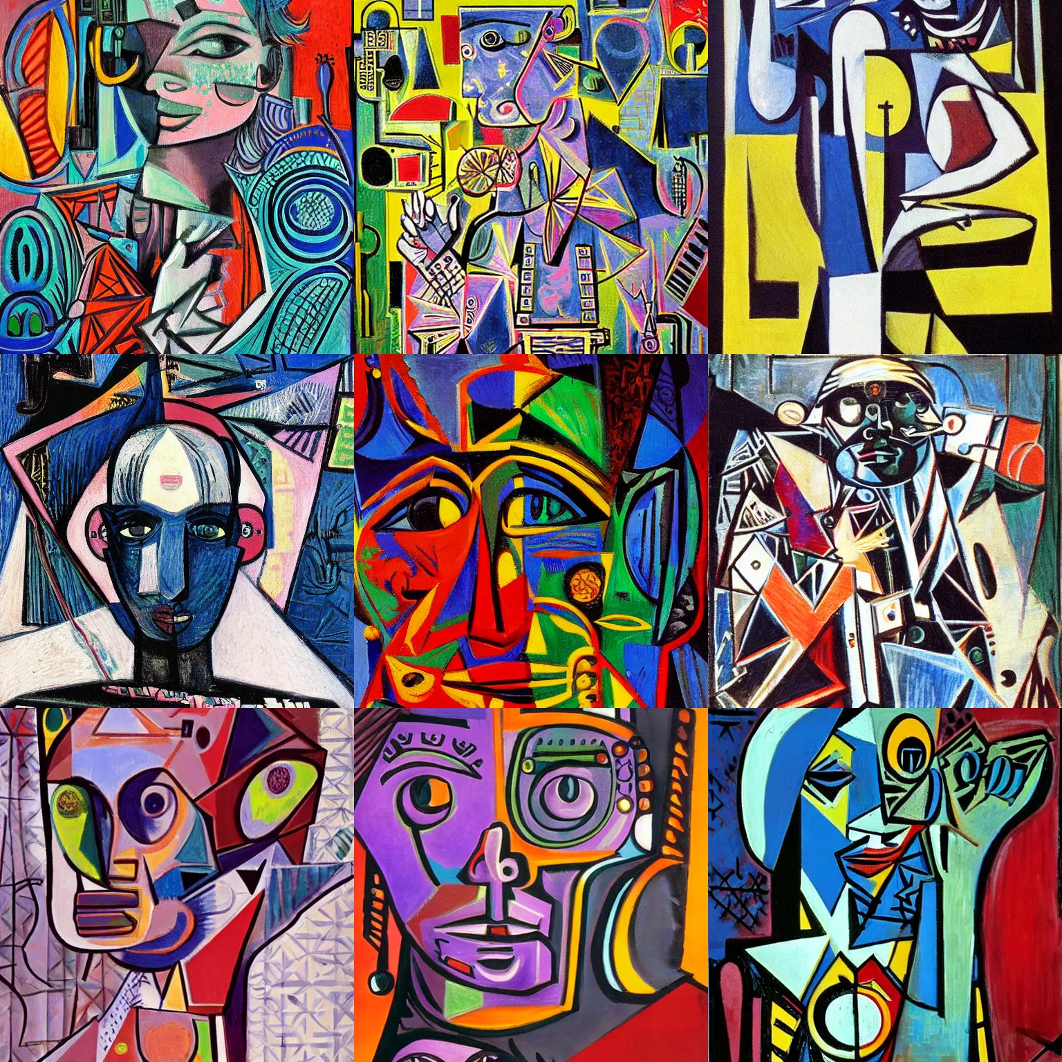 Cyberpunk art by Pablo Picasso | Stable Diffusion | OpenArt