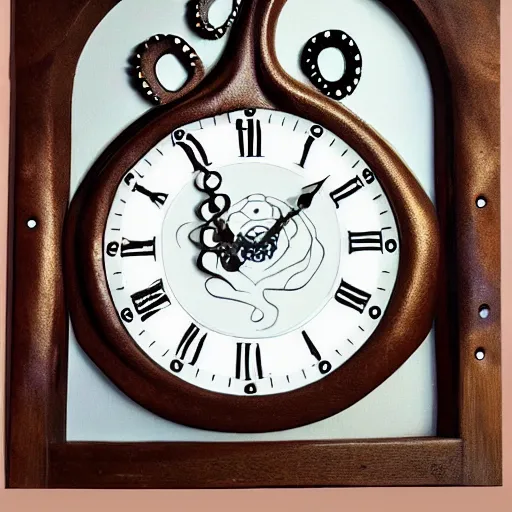 Image similar to octopus clock