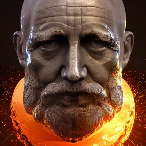 Image similar to god of mathematics, digital art, trending on artstation, unreal engine, HD photograph