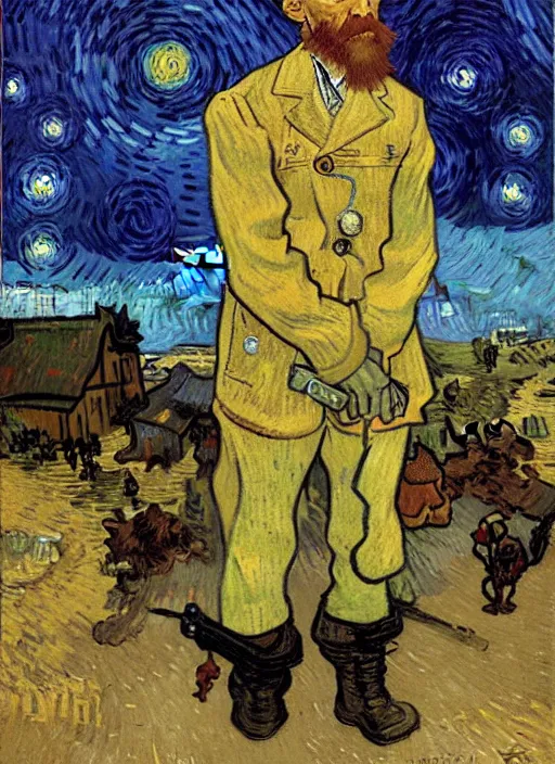 Prompt: capetown painted vincent van gogh by chiara bautista and norman rockwell and greg rutkowski weta studio, and lucasfilm