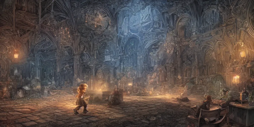 Image similar to we have also come to this hallowed spot to remind america of the fierce urgency of now. ultrafine highly detailed colorful illustration, intricate linework, sharp focus, octopath traveler, final fantasy, unreal engine highly rendered, global illumination, radiant light, intricate environment