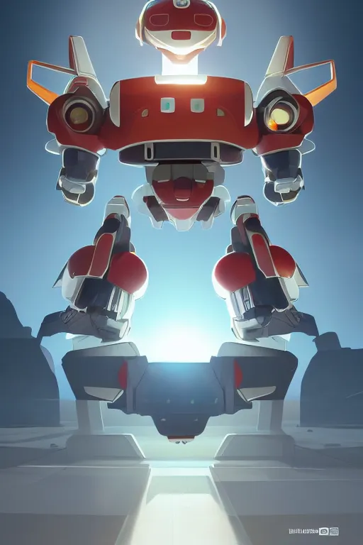 Image similar to metabots medabots medarotto medarot robot minimalist comics, behance hd by jesper ejsing, by rhads, makoto shinkai and lois van baarle, ilya kuvshinov, rossdraws global illumination ray tracing hdr radiating a glowing aura