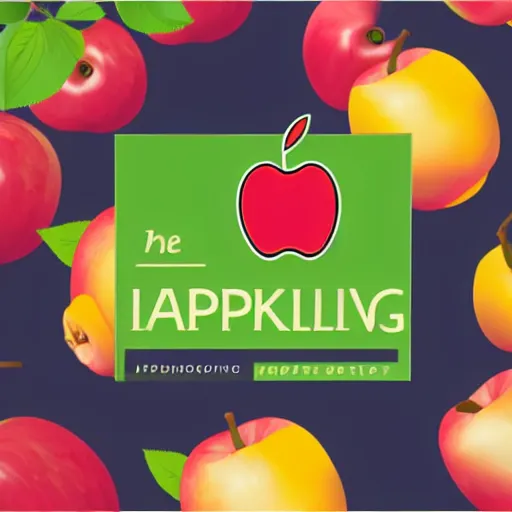 Prompt: A logo for the company “Apple Picking”, Adobe Illustrator