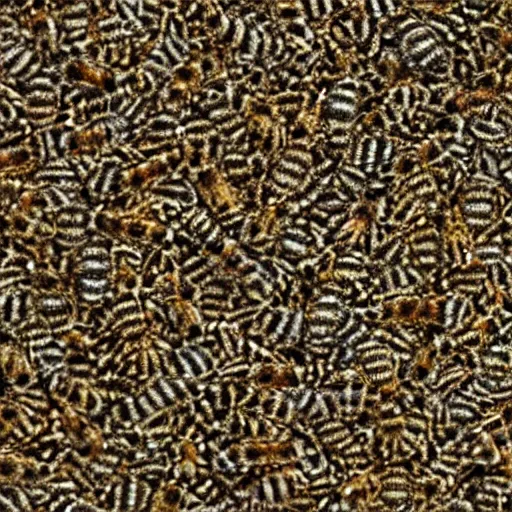 Image similar to swarm of bees emerge from a paper next like a cyclone