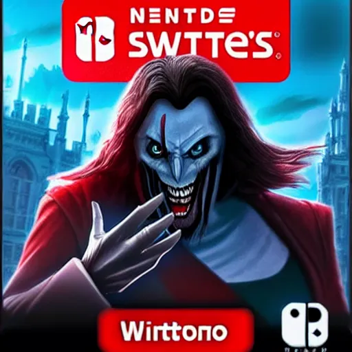 Prompt: Morbius as a Nintendo Switch game, highly detailed, 4k