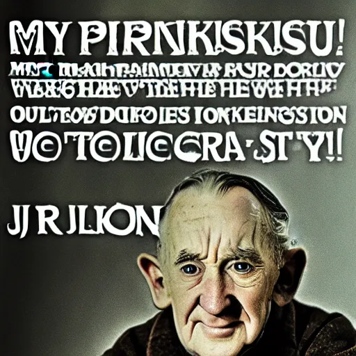 Image similar to my precious! - j. r. tolkien