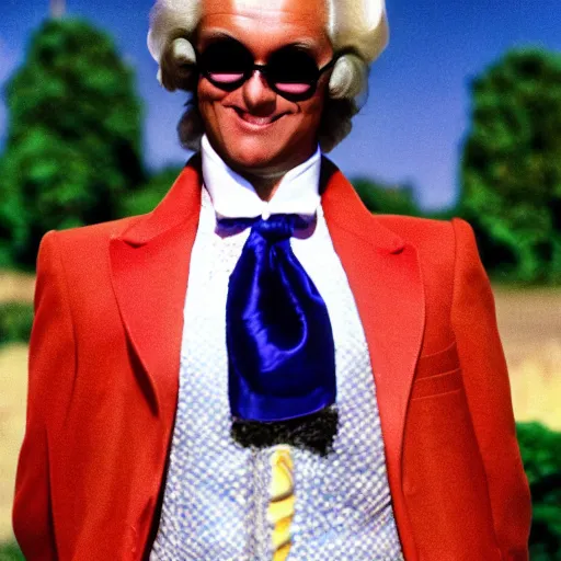 Image similar to geert wilders as willy wonka and the chocolate factory