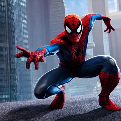 Image similar to turtle mutant ninja as spiderman, unreal engine