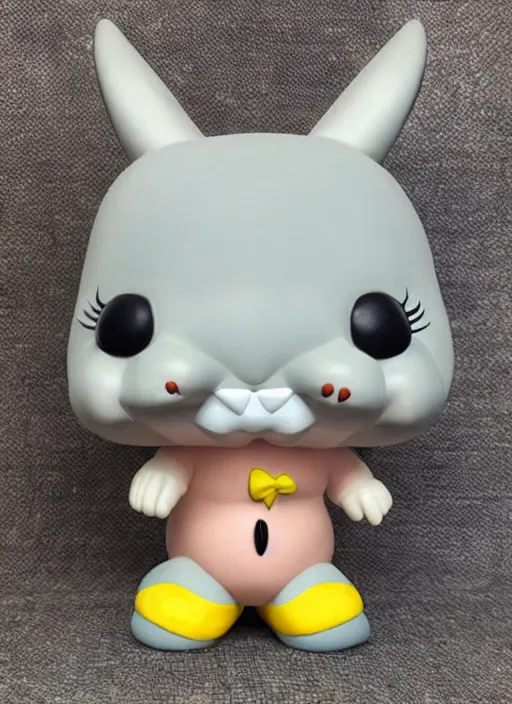 Prompt: big chungus funko pop