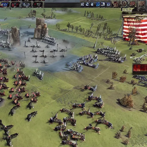 Image similar to rts game of second american civil war 2 0 2 2