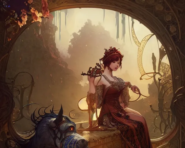 Prompt: photography of w. heath robinson, deep focus, d & d, fantasy, intricate, elegant, highly detailed, digital painting, artstation, concept art, matte, sharp focus, illustration, hearthstone, art by artgerm and greg rutkowski and alphonse mucha