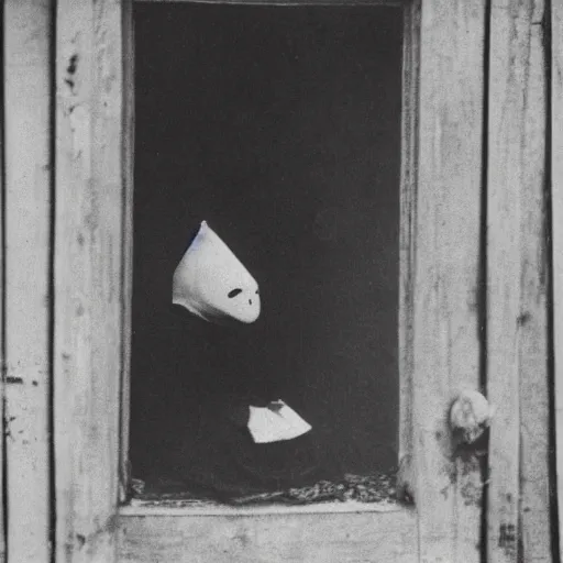 Prompt: “ghost looking in window, 1900’s photo”