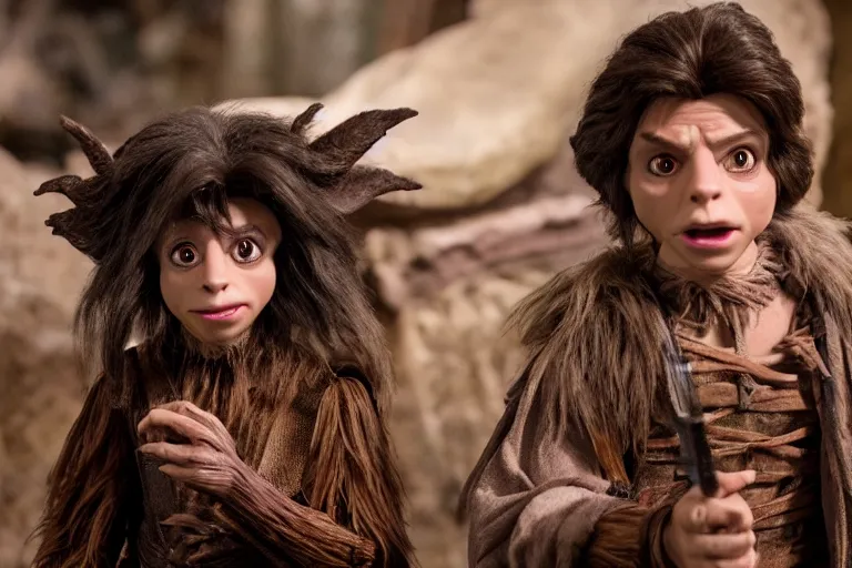 Image similar to jake t. austin plays a gelfling in the dark crystal : age of resistance, highly detailed, cinematic lighting, red weapon 8 k s 3 5, cooke anamorphic / i lenses