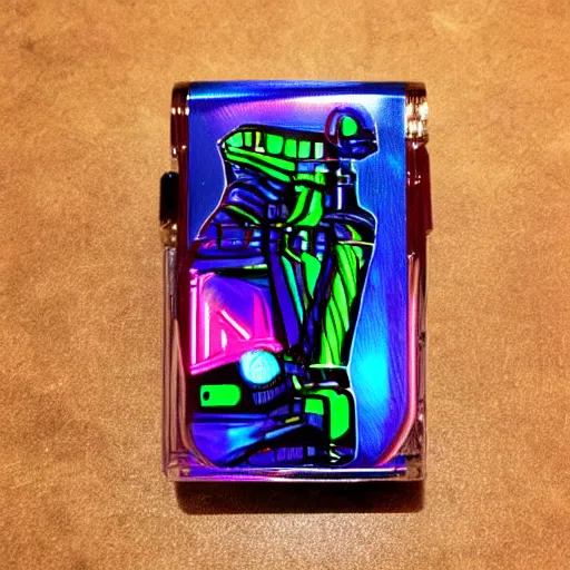 Prompt: Cyberpunk lighter