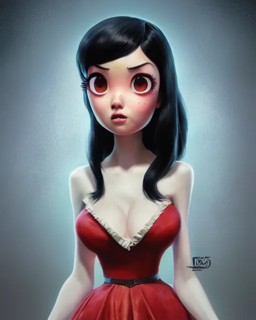 Prompt: an epic comic book style full body portrait painting of jasmin with black hair, elegant, character design by Mark Ryden and Pixar and Hayao Miyazaki, unreal 5, DAZ, hyperrealistic, octane render, cosplay, RPG portrait, dynamic lighting, intricate detail, summer vibrancy, cinematic