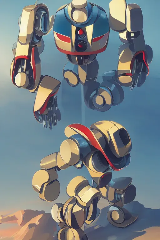 Image similar to metabots medabots medarotto medarot robot minimalist comics, behance hd by jesper ejsing, by rhads, makoto shinkai and lois van baarle, ilya kuvshinov, rossdraws global illumination ray tracing hdr radiating a glowing aura