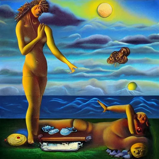 Image similar to bliss, surrealism