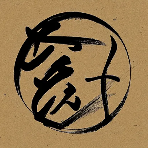 Image similar to Enso Calligraphy by Andreas Mucha