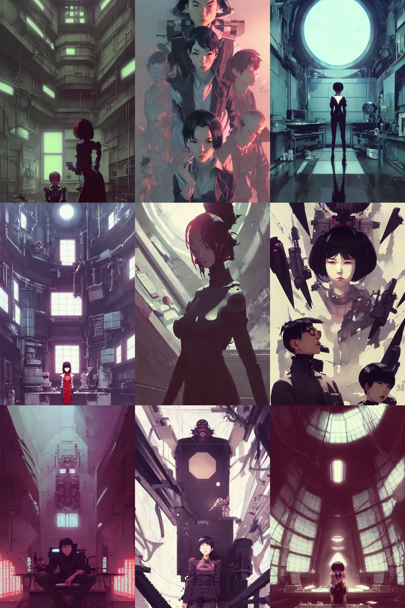 Prompt: hyper - realistic portrait of evil magic research facility, extreme detail, in style of pan ren wei, ilya kuvshinov, yoji shinkawa, atey ghailan, krenz cushart, by greg rutkowski, by greg tocchini, by james gilleard, by joe fenton, by kaethe butcher, grunge aesthetic