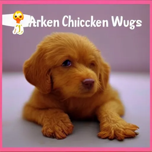 Prompt: A chicken nugget dog